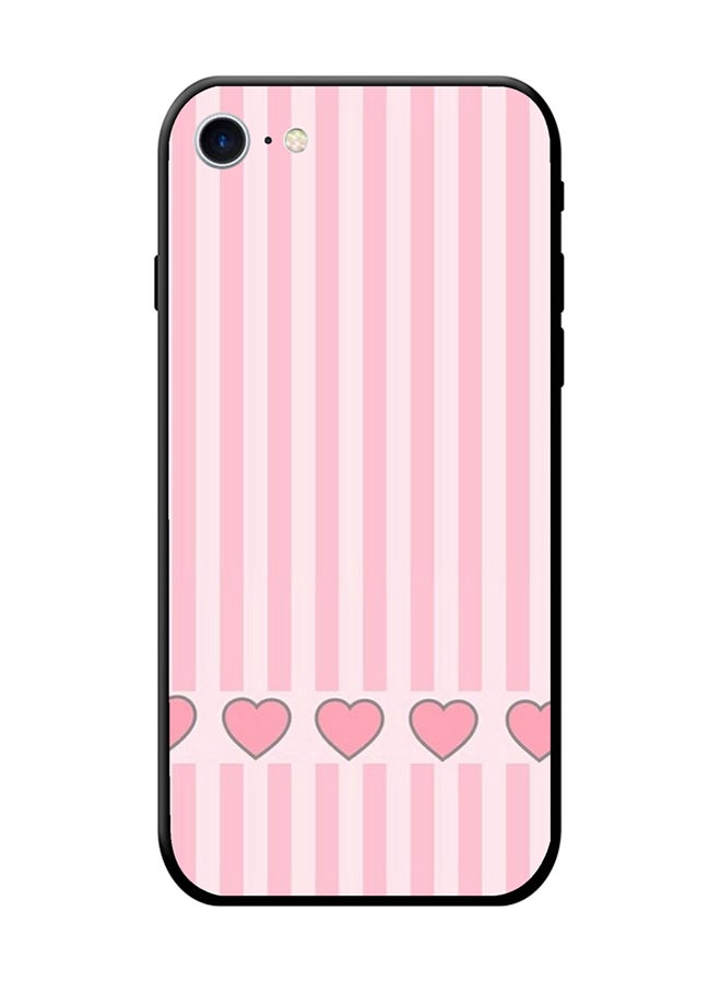 SYN Protective Case Cover For Apple iPhone 8 Pink/White