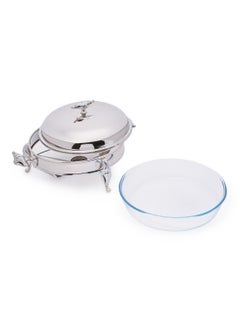REGENT Stainless Steel Round Food Warmer Silver  - Image 2