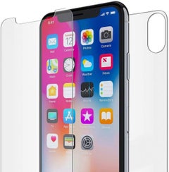 Front And Back Film Screen Protector For Iphone X Max Clear