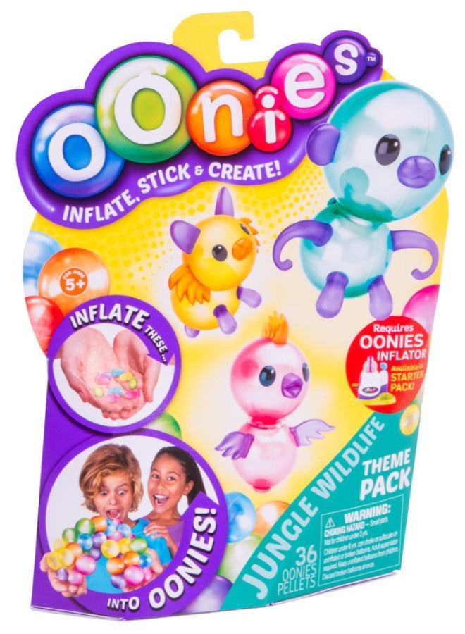 Inflate, Stick And Create - Jungle Wildlife Theme Refill Pack