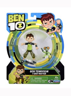 BEN 10 Ben Tennyson And Grey Matter Action Figure 5inch  - Image 1