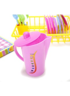 PowerTRC Kids Wash And Dry Kitchen Dishes With Tea Play Set  - Image 4