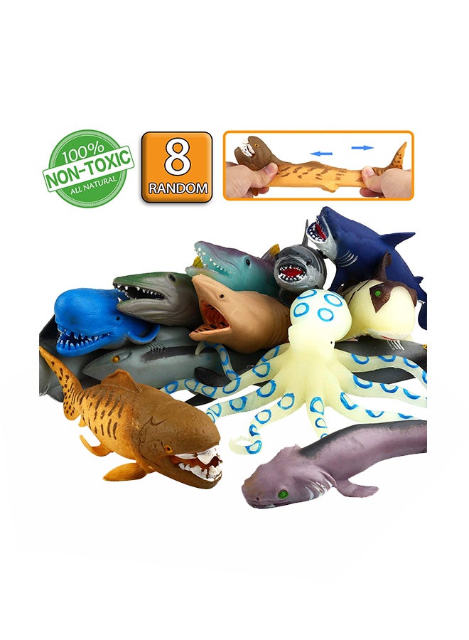 ValeforToy - Pack Of 8 Ocean Sea Animal Set - Image 1