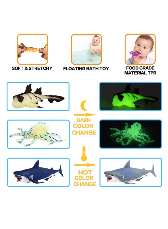 ValeforToy - Pack Of 8 Ocean Sea Animal Set - Image 1