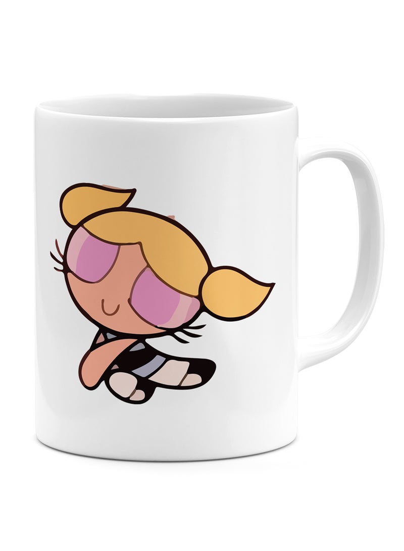 LOUD UNIVERSE - Ceramic Coffee Mug Cute Girl Power Puff - Image 1