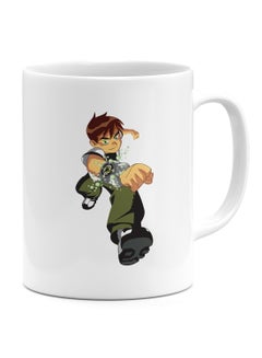 LOUD UNIVERSE Ceramic Coffee Mug Ben 10 Kid Running 