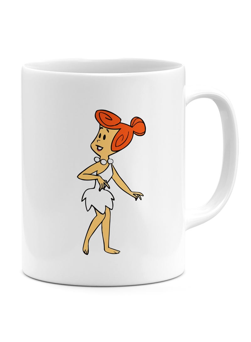 لاود يونيفيرس قدح قهوة خزفي تصميم لطيف لشخصية ويلما فلينتستون