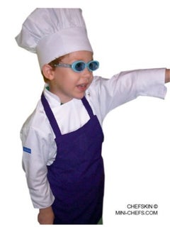 CHEFSKIN Apron And Hat Chef Costume Small Fits Kids  - Image 3
