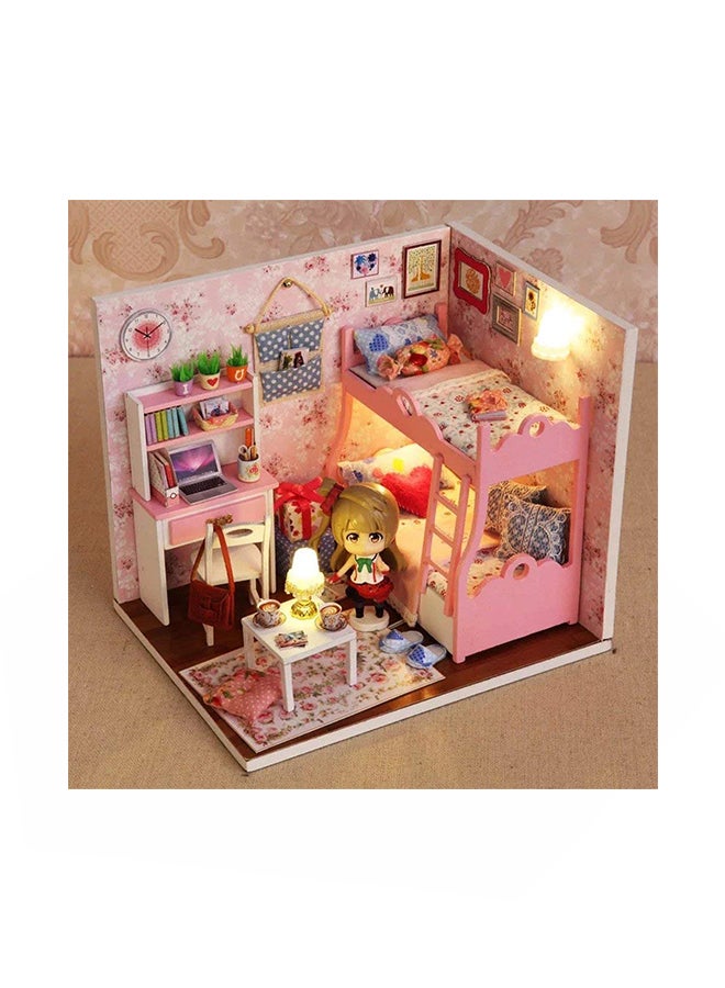 Flever Mood For Love Dollhouse Miniature Diy House Kit Creative Room - Image 2