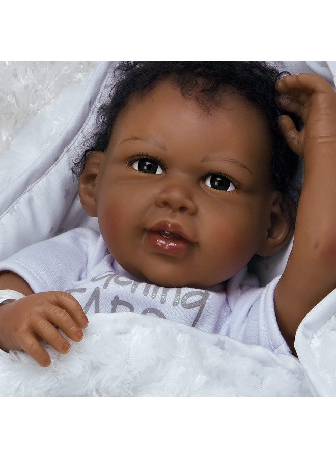 Paradise Galleries - 7-Piece Reaching For The Stars Newborn Baby Doll - Image 1