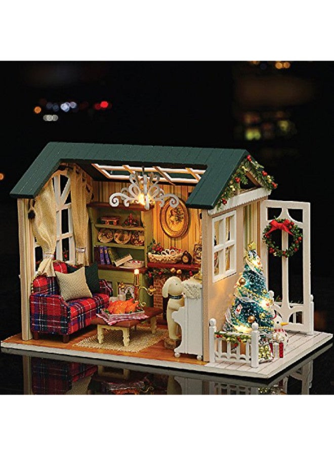 Rylai 3D Puzzles Wooden Handmade Miniature Dollhouse Diy Kit - Image 3