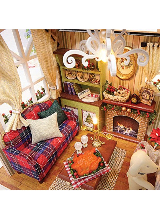 Rylai 3D Puzzles Wooden Handmade Miniature Dollhouse Diy Kit - Image 4