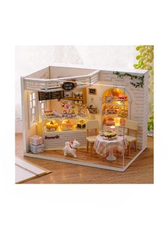 Flever Diary Of Cake Dollhouse Miniature Diy House Kit Creative Room  - Image 2