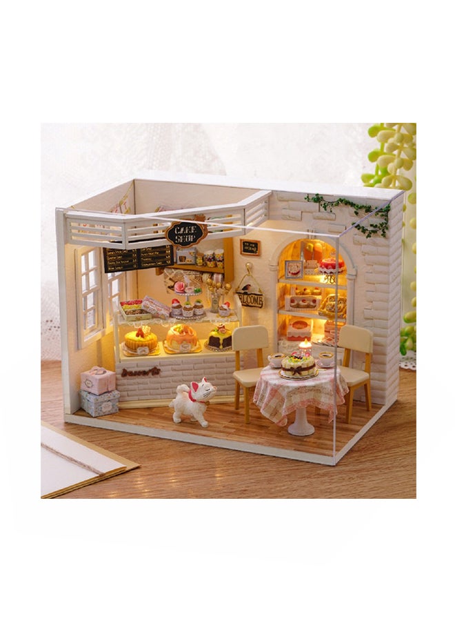 Flever Diary Of Cake Dollhouse Miniature Diy House Kit Creative Room - Image 2