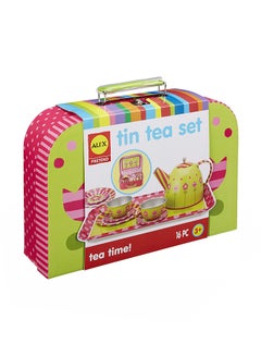 ALEX Toys Pretend Tin Tea Set  - Image 1