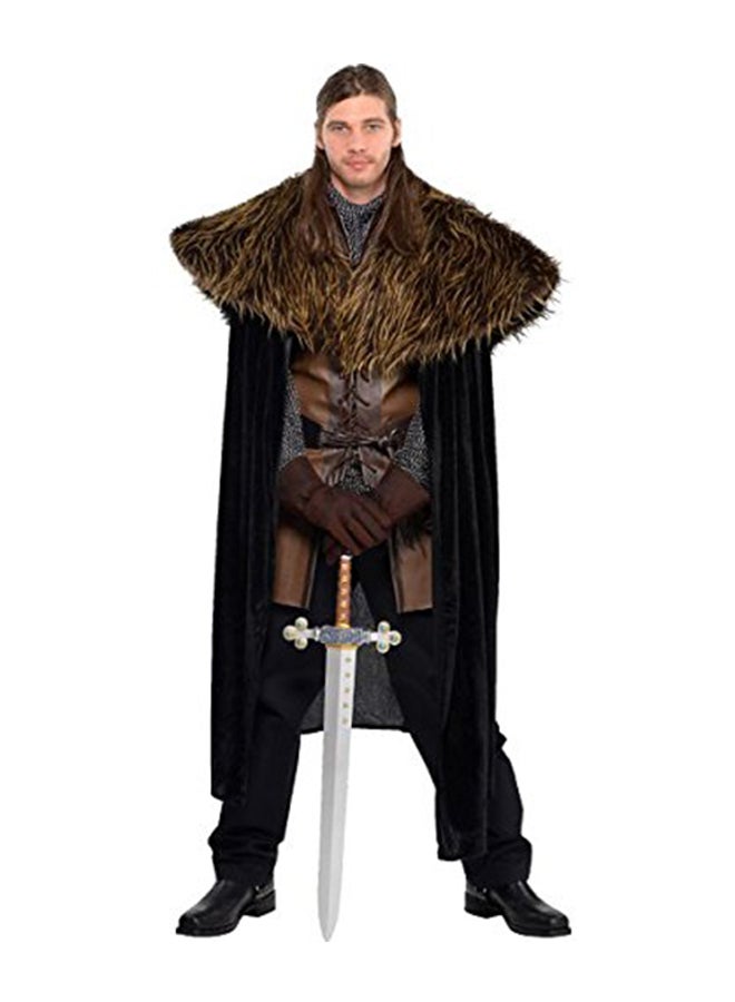 Amscan Furry Shoulder Cape Gracious Costume - Image 2