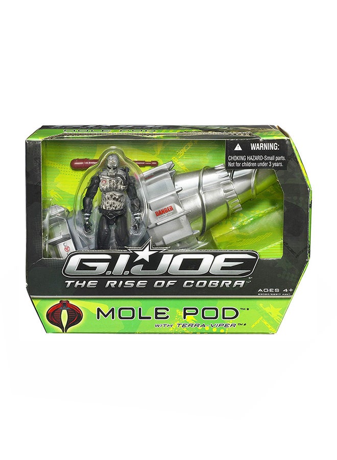 G. I. Joe Rise Of The Cobra Mole Pod With Terra-Viper Multicolour  - Image 2