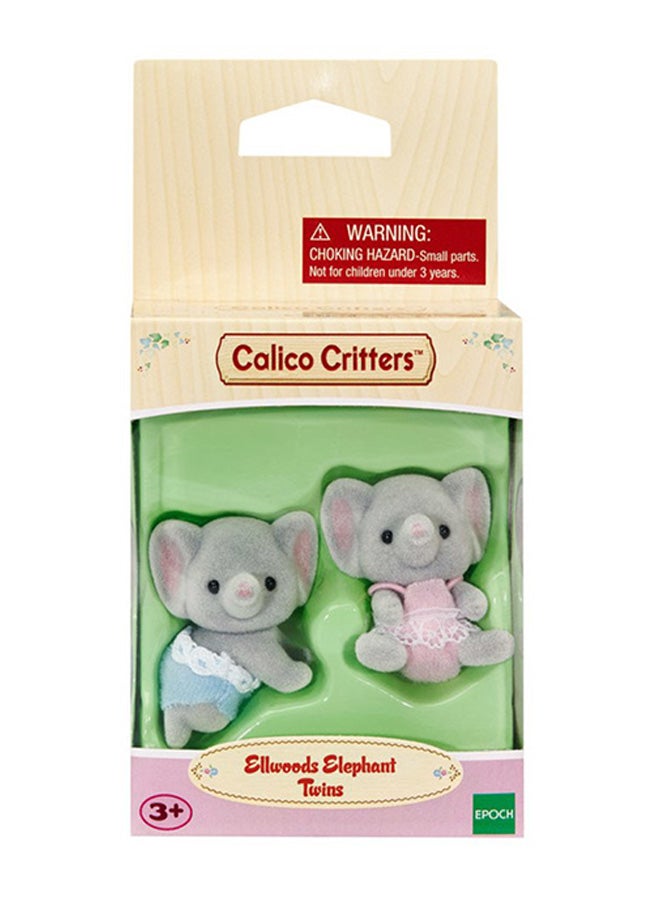 كاليكو كريتيرز مجموعة دمى توأم فيل إلوودز - Image 1