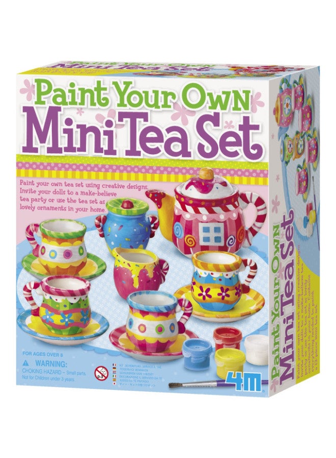 4M طقم شاي صغير بينت يور أون - Image 3