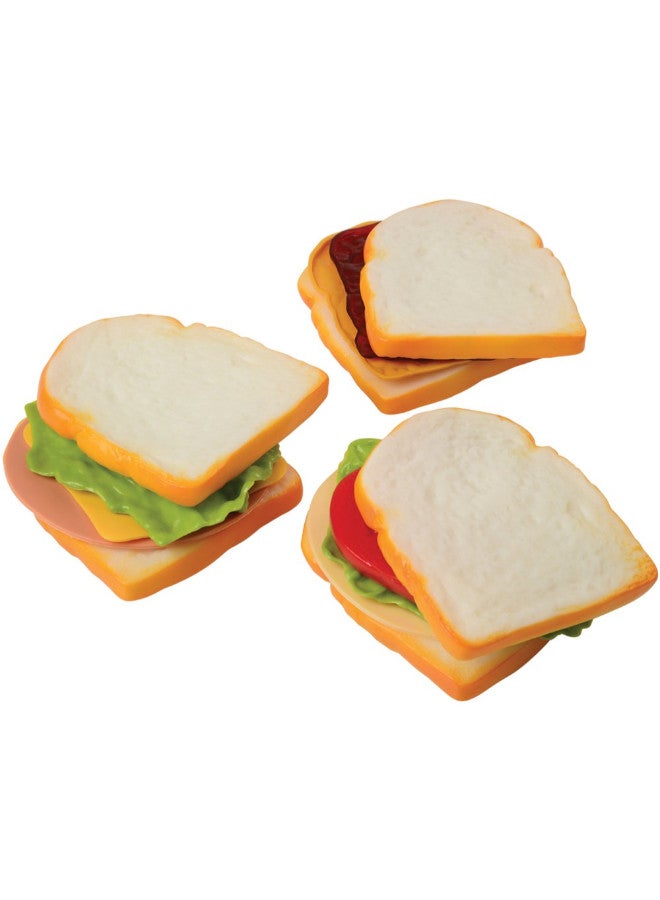 Constructive Playthings Lunch Time Favorites Pretend Food Set  - Image 3