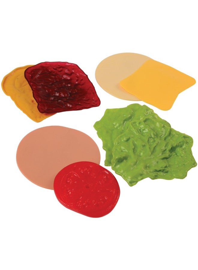 Constructive Playthings Lunch Time Favorites Pretend Food Set  - Image 4