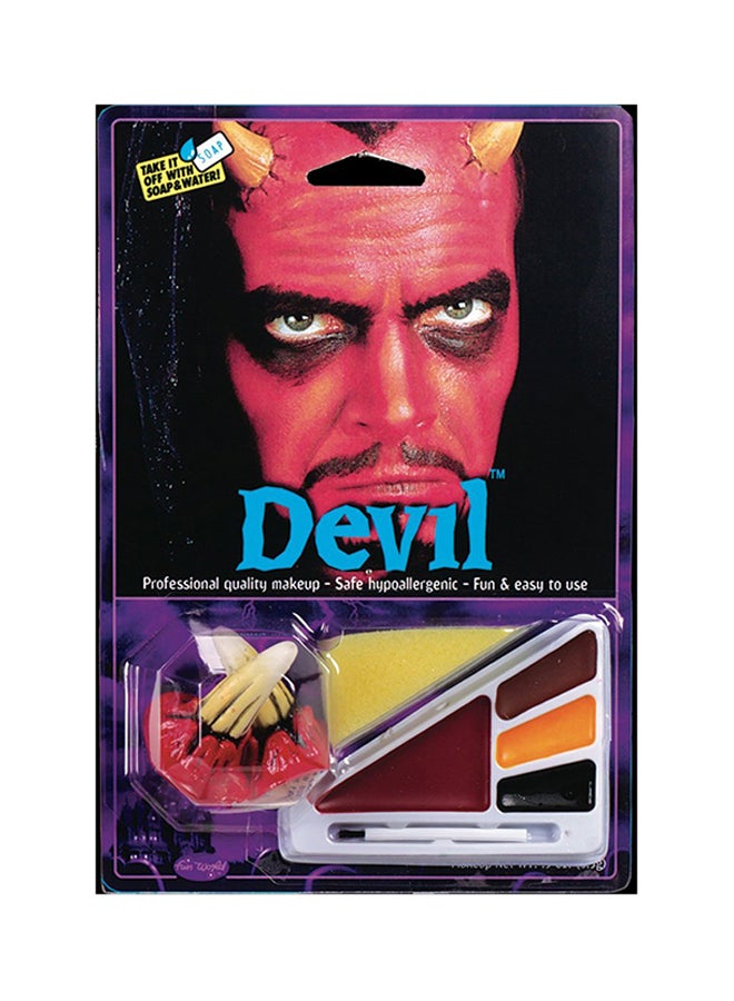 Devil Face Paint Kit