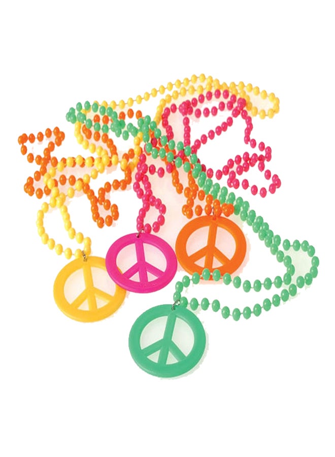 U.S. Toy Peace Sign Necklaces Costume