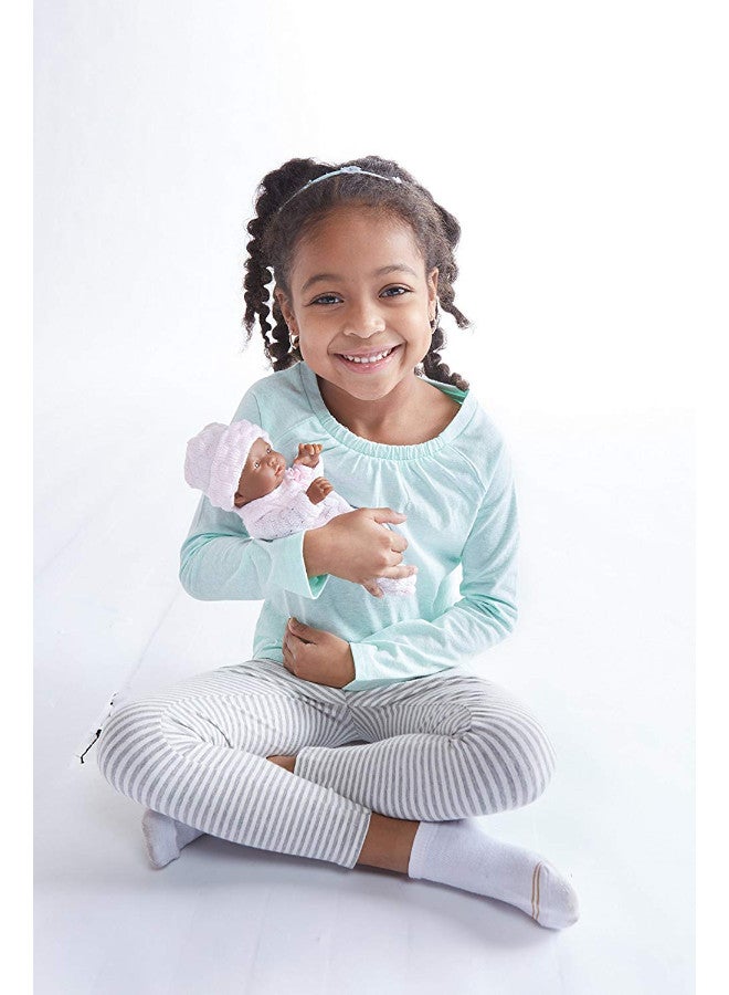 JC TOYS Mini La Newborn African American Doll  - Image 5
