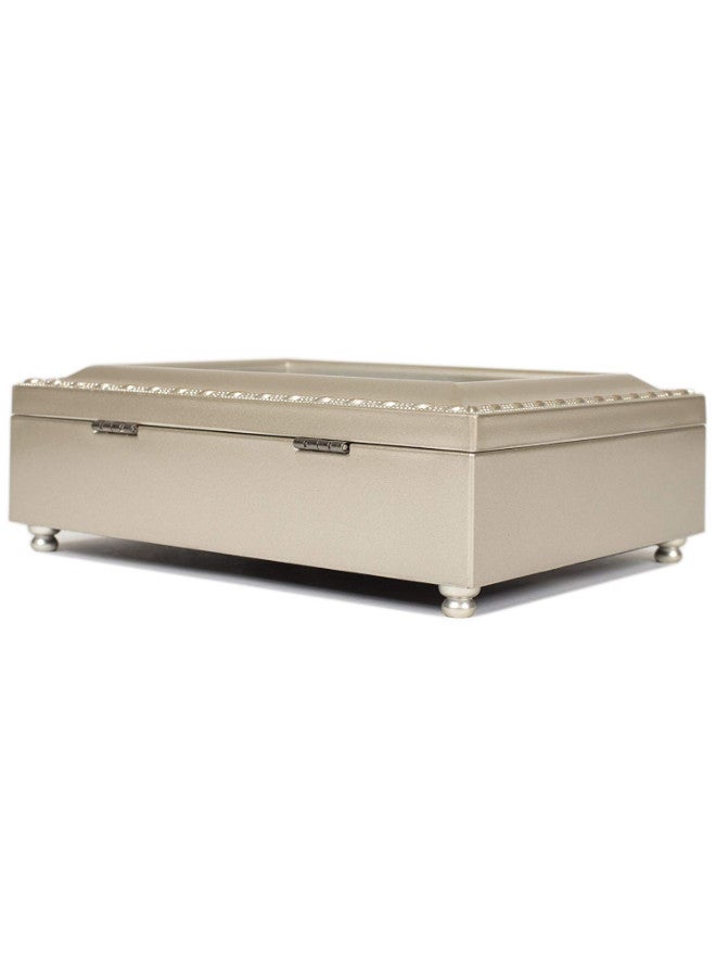 كوتيدج جاردن صندوق موسيقى تقليدي لعيد الميلاد السادس عشر بلون شامبين - Image 5