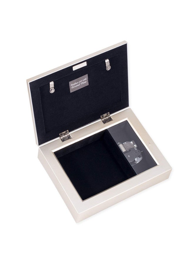 كوتيدج جاردن Wings Of In Memory Champagne Ornate Music Box - Image 3