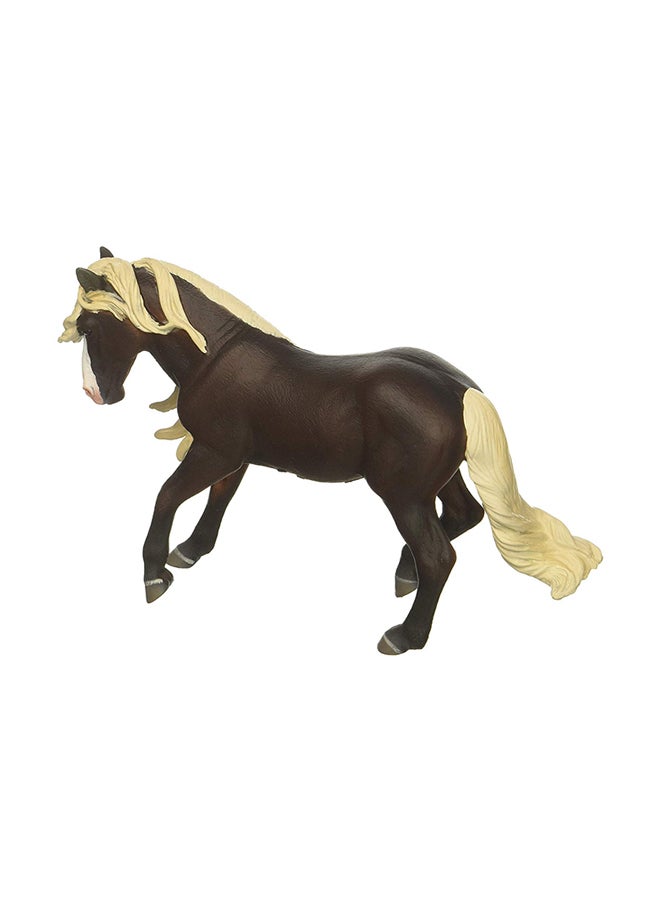 CollectA Black Forest Horse Stallion Animal Figure  - Image 1