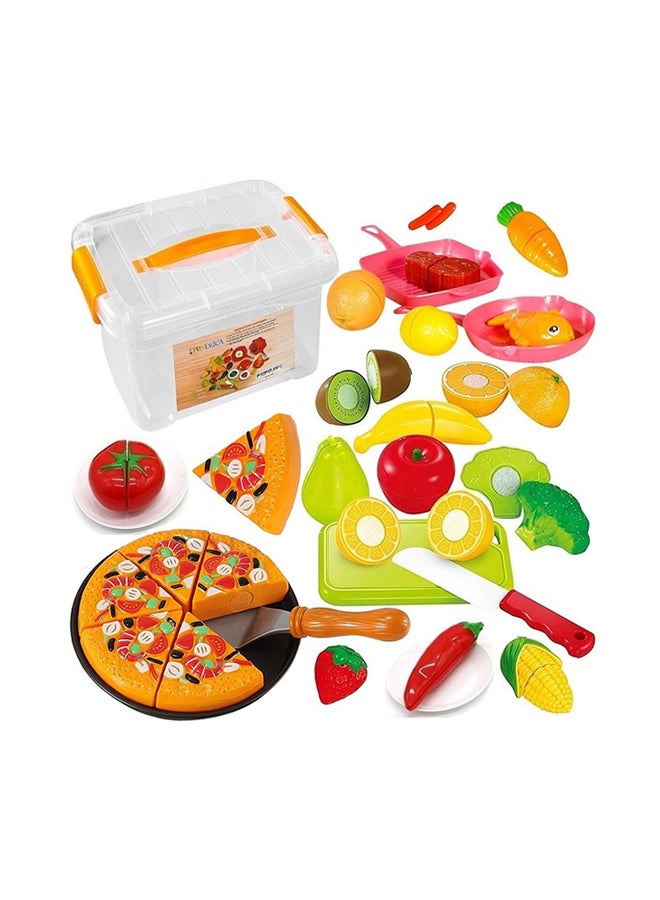 FUNERICA Cutting Toy Food Playset For Kids - Image 1