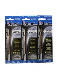 FISHER 3 Piece Fisher Space Pen Spr1, Refills For Bullet 