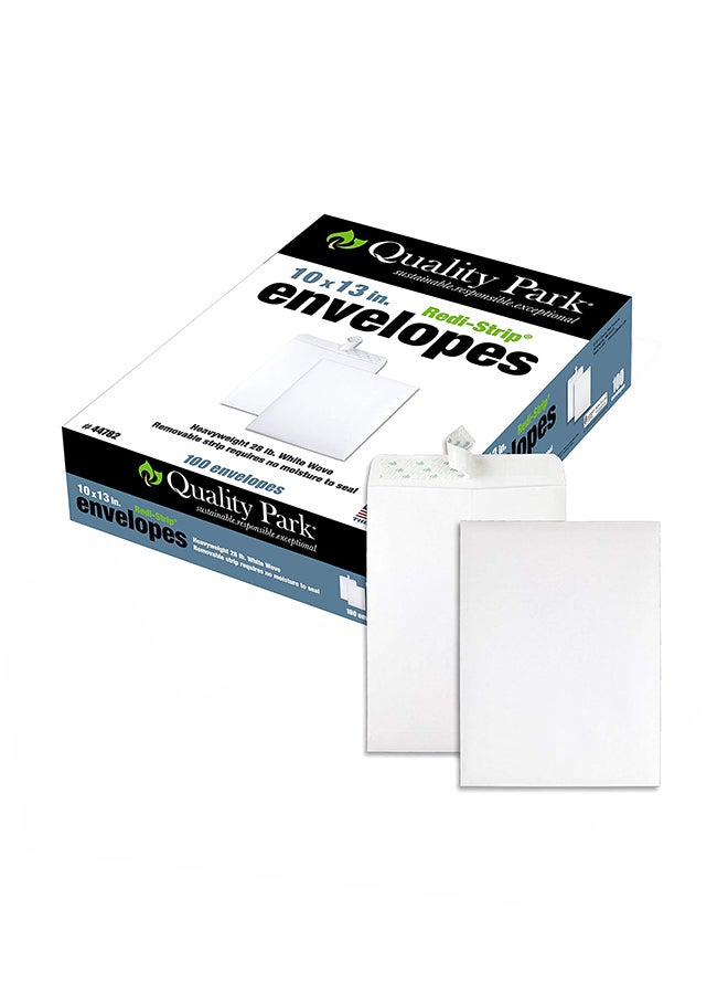 كوالتي بارك 100-مغلف بجزء صمغي أبيض - Image 1