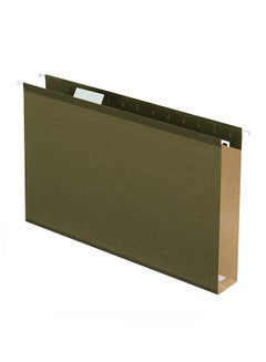 Pack Of 25 Hanging File Folder Standard Green - v1553192137/N21950905A_1