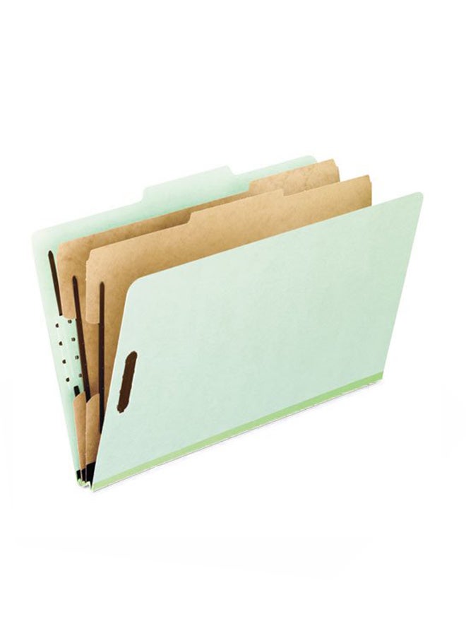 Pack Of 10 File Folder Green