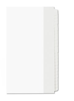 AVERY Pack Of 25 Legal Exhibit Index Divider White  - Image 2