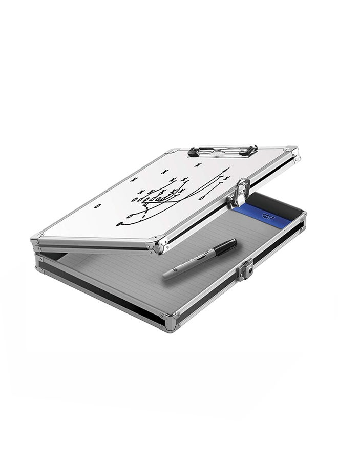فولتز Locking Storage Clipboard Silver - Image 2