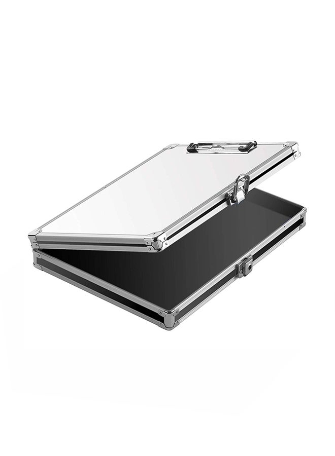 فولتز Locking Storage Clipboard Silver - Image 1