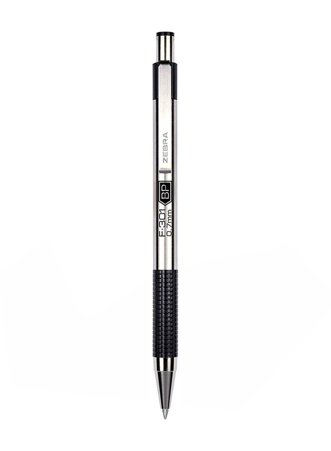 Zebra Pen 2 Count Zebra M/F 301 Stainless Steel Mechanical Pencil And Ballpoint Pen Set  - Image 2