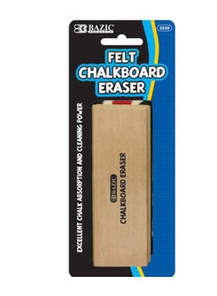 Bazic Felt Chalkboard Eraser Wood 