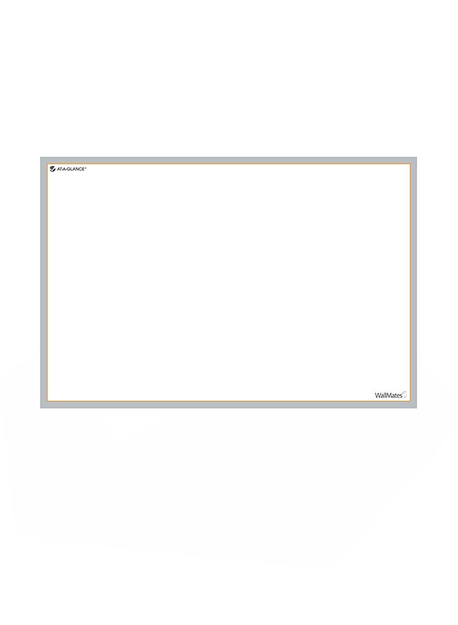 AT-A-GLANCE Self-Adhesive Dry Erase Board White - Image 1