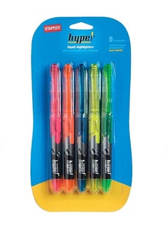 Staples Pack Of 5 Highlighter Multicolour  - Image 2
