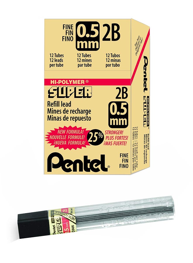144-Piece Mechanical Pencil Lead Grey