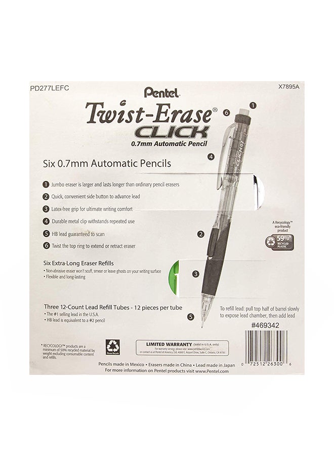 Pentel Twist-Erase Click Mechanical Pencil Set - Image 2