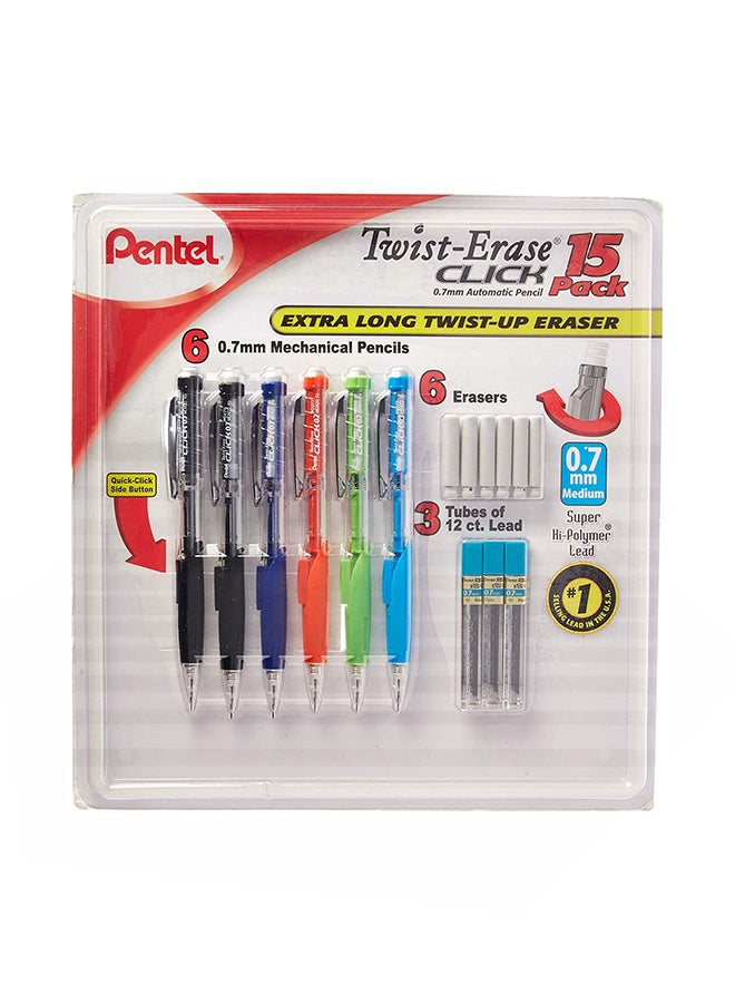 Pentel Twist-Erase Click Mechanical Pencil Set - Image 1