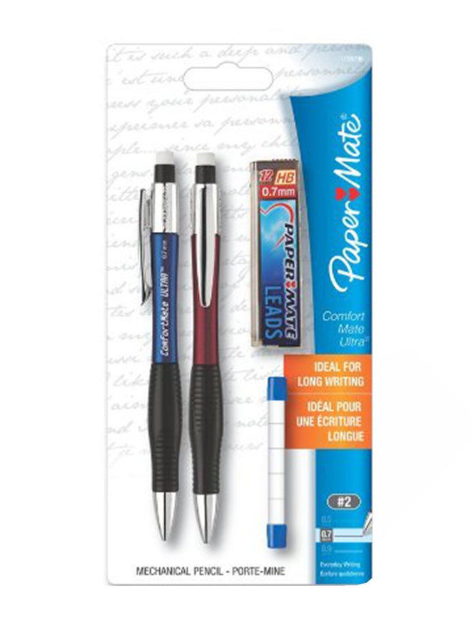 Paper Mate 2-Piece Mechanical Pencil Set Black/Red 
