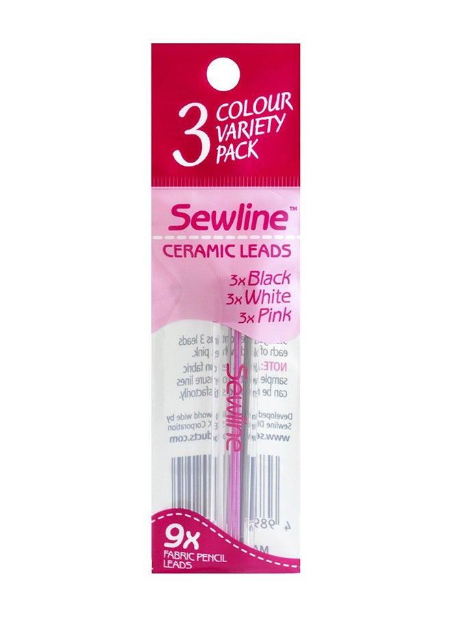 Sewline - Mechanical Pencil Lead White/Black/Pink - Image 1