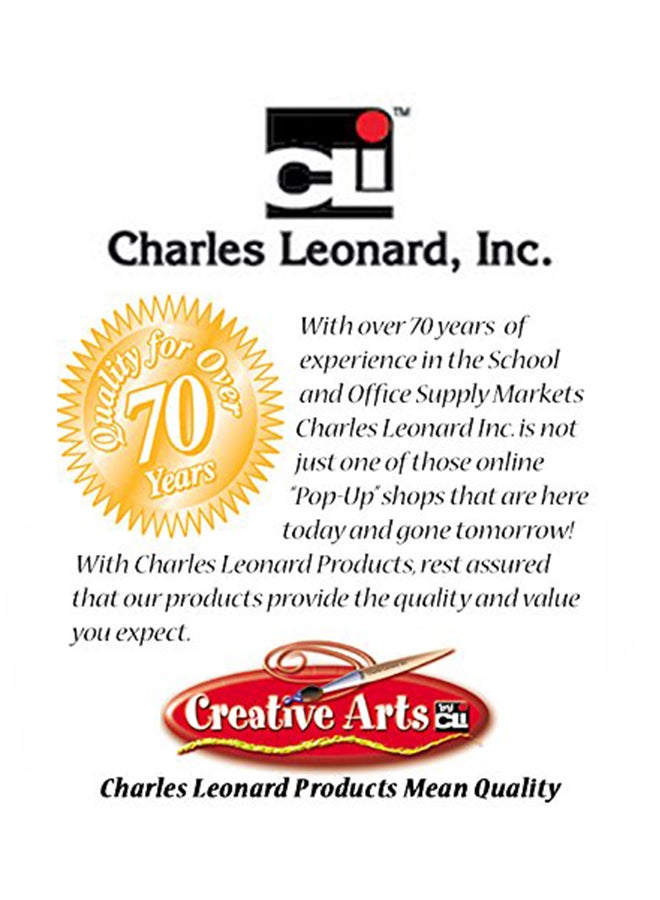 Charles Leonard 12-Piece Checking Pencil Red/Blue - Image 2