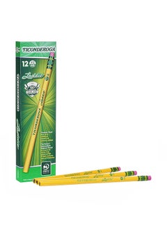 12-Piece Ticonderoga Laddie HB Pencil Yellow - v1553192251/N21951206A_2